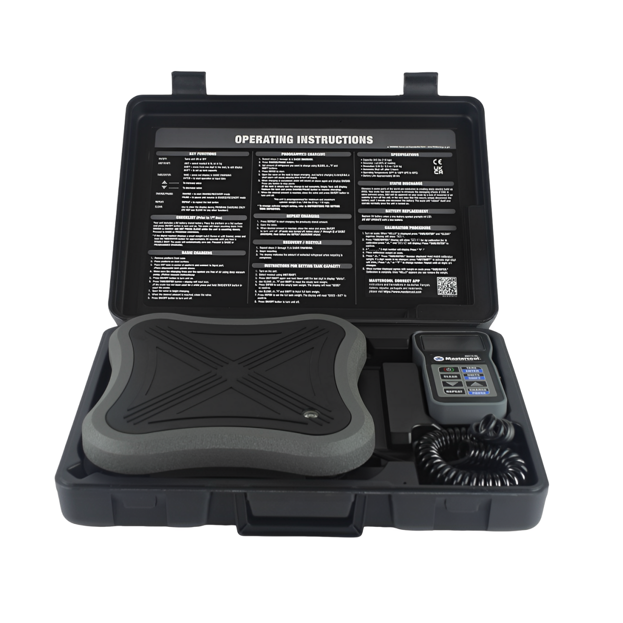 Kit Balança Eletrônica Série Black (98210-BL) + Bomba de Vácuo 12CFM Duplo Estagio (80155.034)