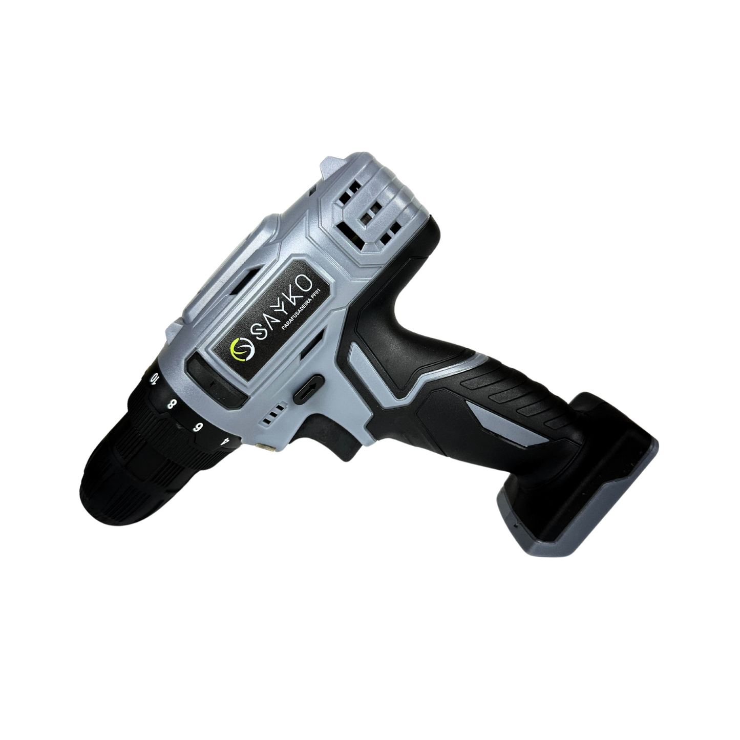 PARAFUSADEIRA A BATERIA 12V COM VELOCIDADE UNICA, MODELO CD07 PFO01 - SAYKO