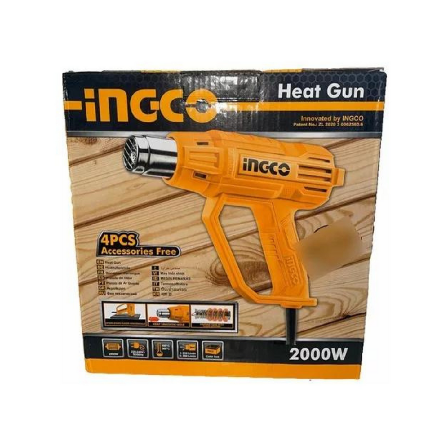 Soprador Térmico de 2000W (HG200038-9 220V) - INGCO