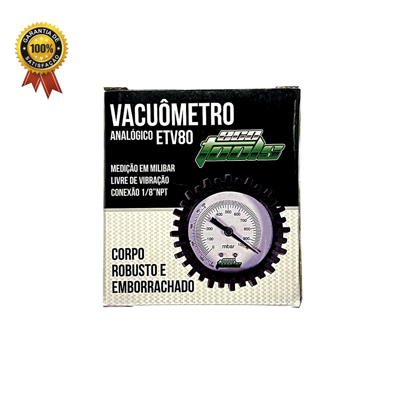 Kit Refrigeração 13 - Bomba de Vácuo 7CFM (ET190) + Manifold (ET636) + Flangeador Excêntrico (EOS-N806AM-L) + Adaptador (C152075) + Vacuômetro (ETV80)
