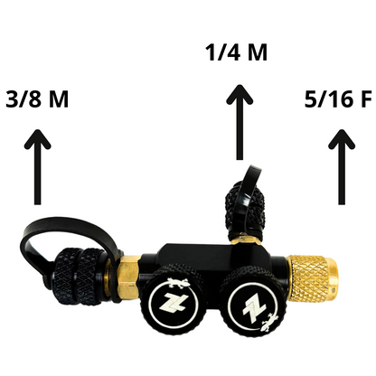 Kit Válvula Estabilizadora de Vácuo 6.0 com Case e 3 Adaptadores (000860561431) - ZL