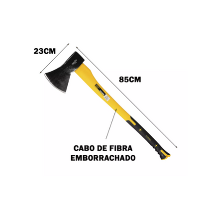 Machado 1,5 Kg com Cabo de Fibra e Comprimento de 83 cm (3589001500) - VONDER