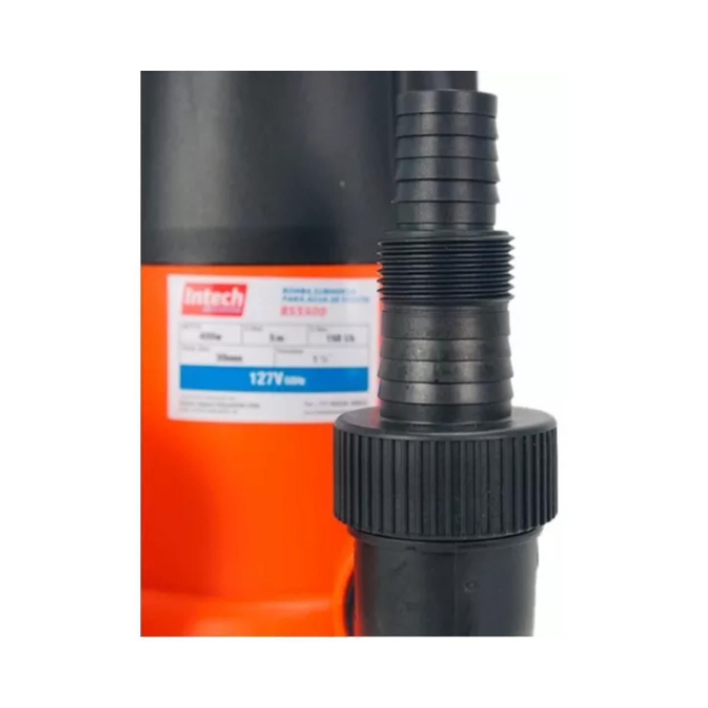 Bomba de Água Limpa/Suja Submersível 1/2 HP (BSS500 110V) - INTECH MACHINE