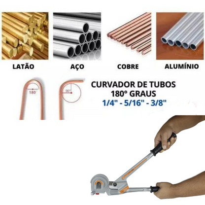 Curvador de Tubos 1/4", 3/8" e 1/2" (80150.190) - SURYHA