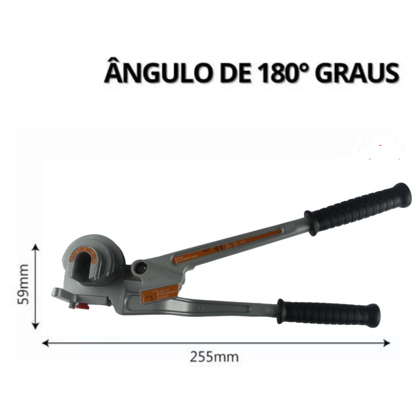 Curvador de Tubos 1/4", 3/8" e 1/2" (80150.190) - SURYHA